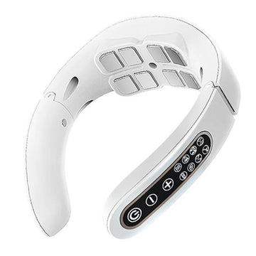 Smart Neck Massager – 15 Gears, 6 Modes, USB Rechargeable