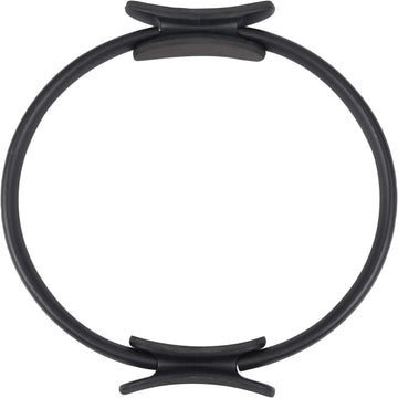 Black Yoga Exercise Ring for Strength & Flexibility Training