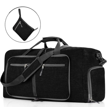 Foldable Travel Duffel Bag – Waterproof, Lightweight Gym & Weekender