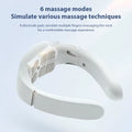 Smart Neck Massager – 15 Gears, 6 Modes, USB Rechargeable
