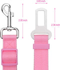 2-Pack Adjustable Pet Car Seat Belt – Dog & Cat Safety Harness