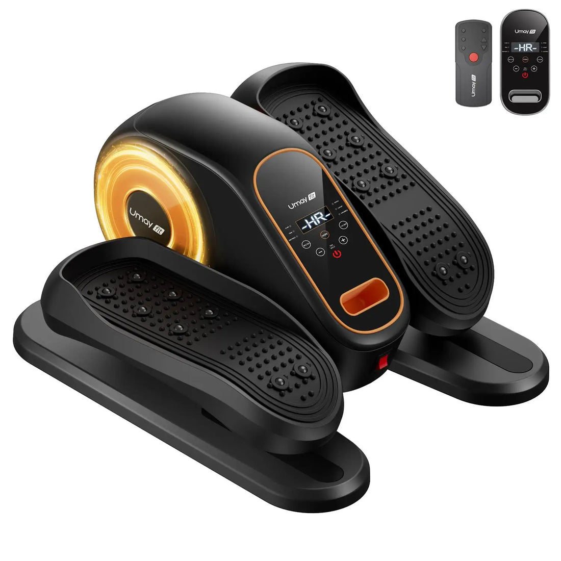Quiet Under Desk Elliptical – Seated Leg Exerciser with Remote Control