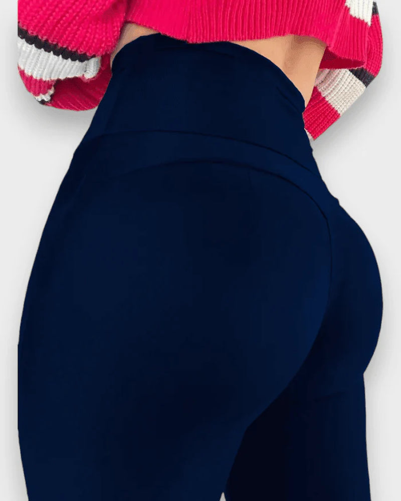 High Waist Tummy Control Leggings – Waist Slimming & Butt Lifting Shaper