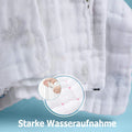 Muslin Baby Washcloths & Towels – 10 Pack Soft Cotton for Newborns