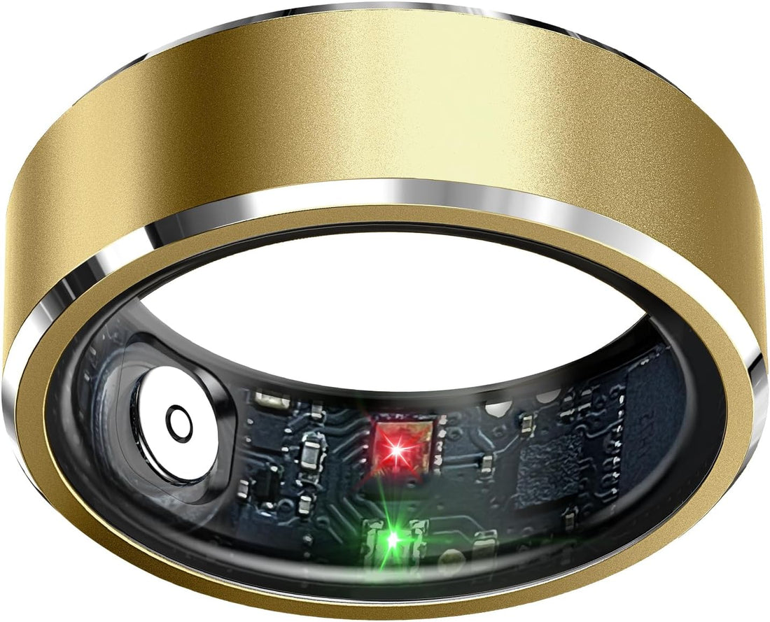 Smart Ring Health & Sleep Tracker – Heart Rate & Air Gesture Control