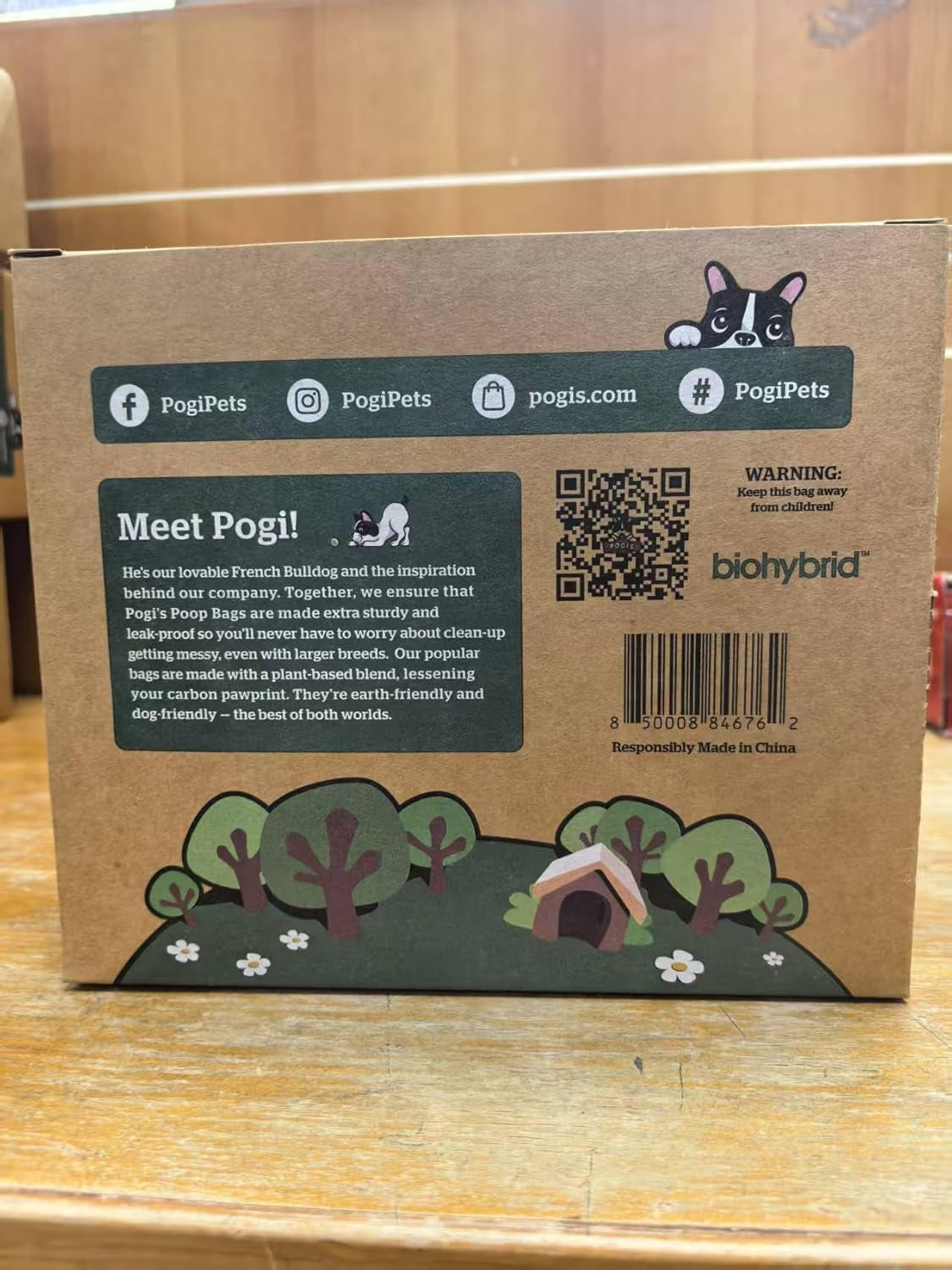 Pogi’s Dog Poop Bags – 450 Count, Unscented Leak-Proof Pet Waste Bags