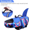 Dog Life Jacket with Floatation – Shark Safety Vest for Swimming
