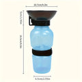 Portable Dog Water Bottle – Travel Dispenser for Dogs & Cats
