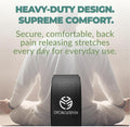 Back Roller & Yoga Wheel – Relieve Upper & Lower Back Pain
