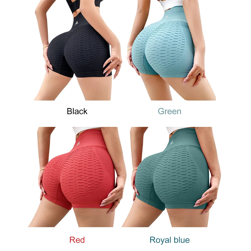 High Waisted Workout Shorts for Women – Butt Lifting & Tummy Control
