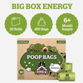 Pogi’s Dog Poop Bags – 450 Count, Unscented Leak-Proof Pet Waste Bags