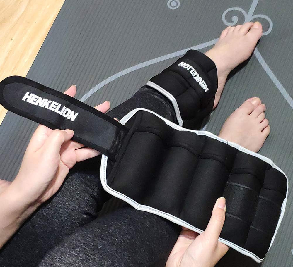 Adjustable Ankle & Wrist Weights – 1 to 10 Lbs Pair for Training & Rehab