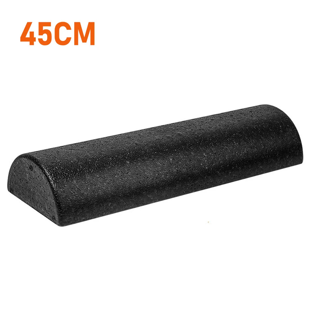Half Round EVA Foam Roller for Balance & Muscle Relief – 30/45cm