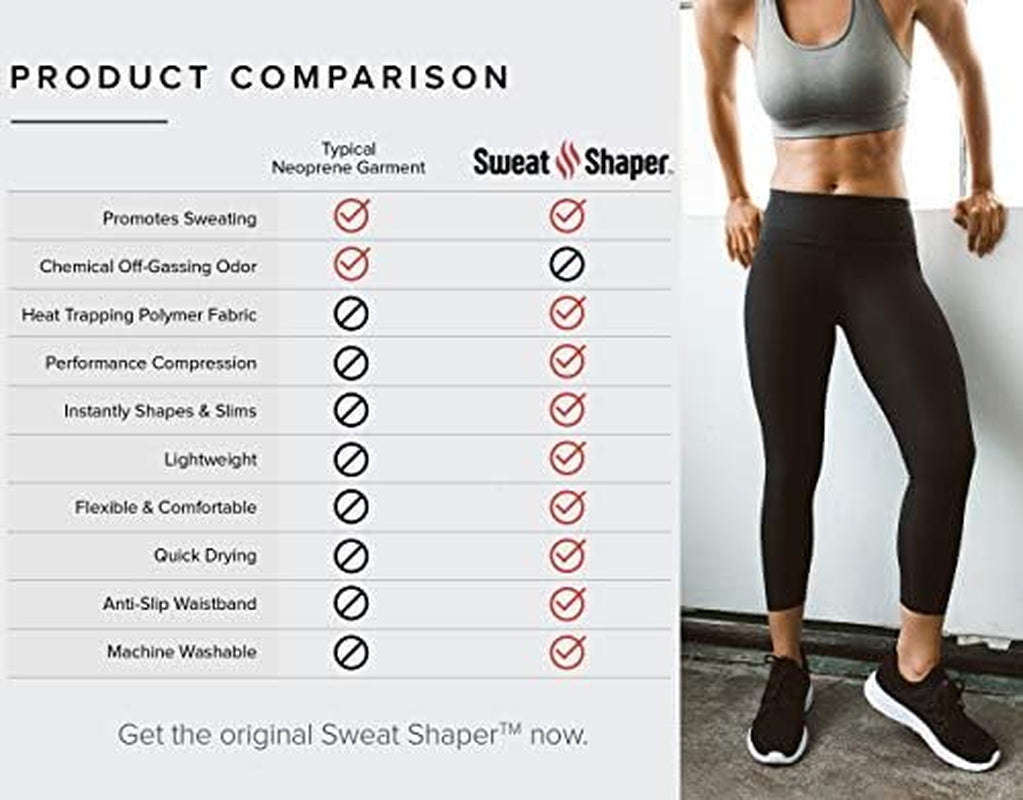 Sauna Compression Leggings for Women – High Waist Thermo Yoga Pants