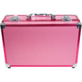 Makeup Train Case with Full Pro Makeup Set – Pink Organizer Kit