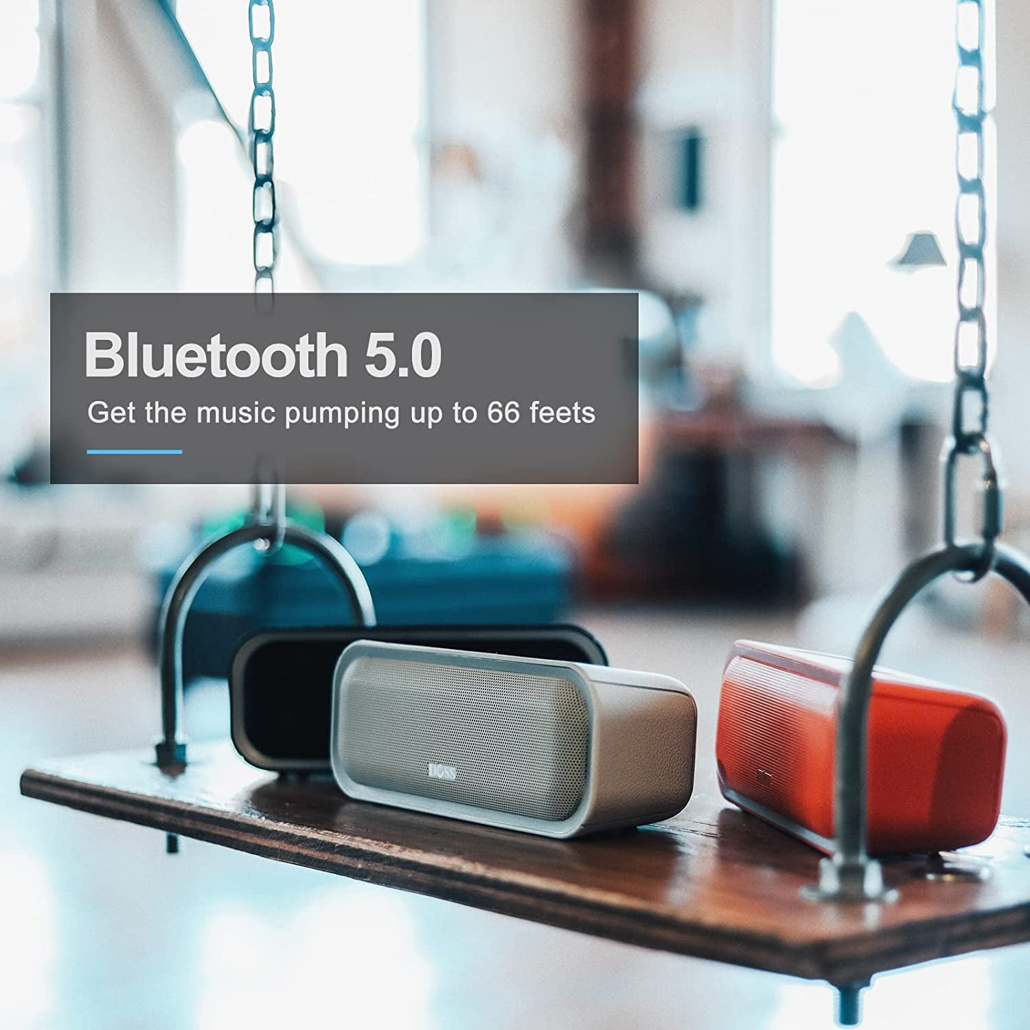 Soundbox Pro Bluetooth Speaker with Bass & Light Show