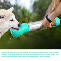 4-in-1 Dog Water Bottle with Food Container & Waste Bag – 300ml/500ml