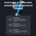 KICA 3 Double Head Massage Gun – 3 Modes, 20H Battery, 6 Heads