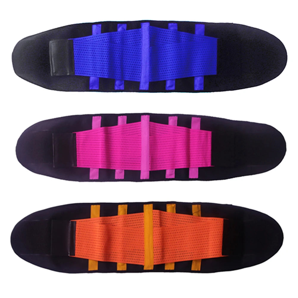 Adjustable Waist Trainer Belt with Magic Sticker for Men & Women