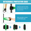 5-Pack Pull-Up Assist Resistance Bands Set with Door Anchor