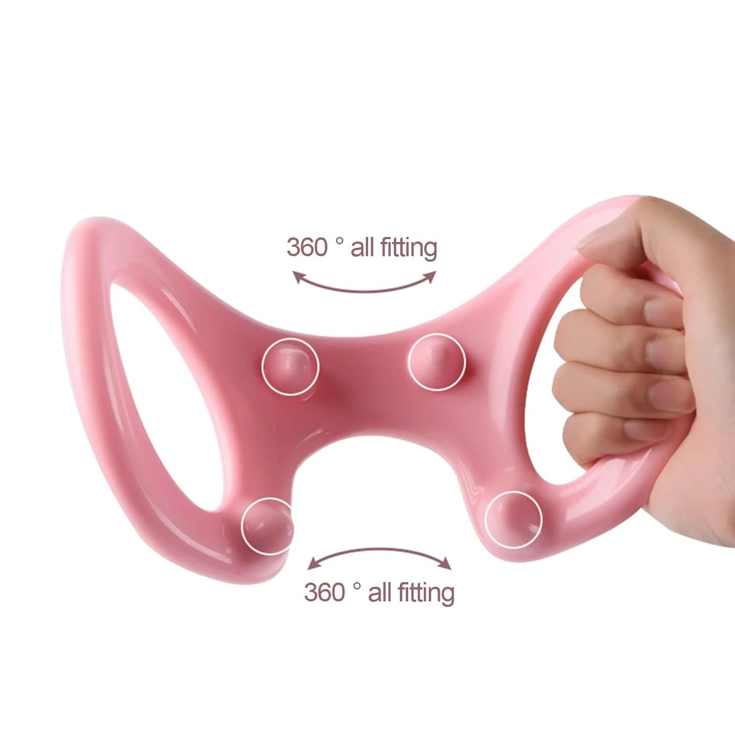 Open Shoulder Yoga Rings – Resistance Pilates Ring Kit for Flexibility & Recovery