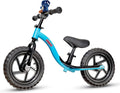 Toddler Balance Bike for Ages 2–5 with Stuffed Animal – Blue