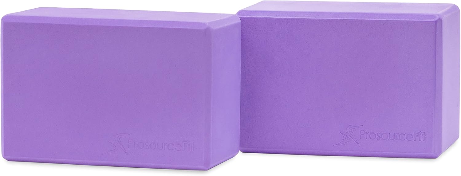 Foam Yoga Blocks – High-Density EVA, Non-Slip, Set of 2