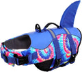 Dog Life Jacket with Floatation – Shark Safety Vest for Swimming
