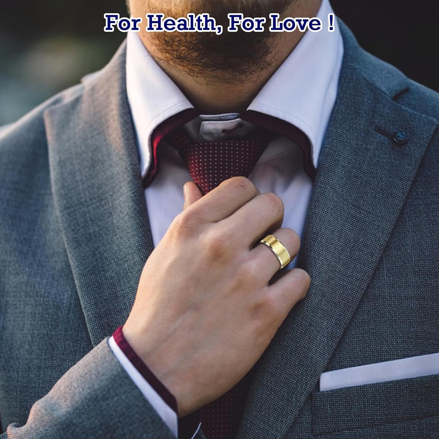 Smart Ring Health & Sleep Tracker – Heart Rate & Air Gesture Control