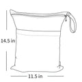 Reusable Wet Dry Bags – 2-Pack Waterproof with Dual Zippers
