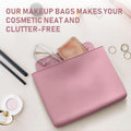 Waterproof Silicone Makeup Bag – Portable Travel Cosmetic & Toiletry Organizer 