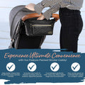 Adjustable Stroller Organizer with Pockets & Zippered Compartment