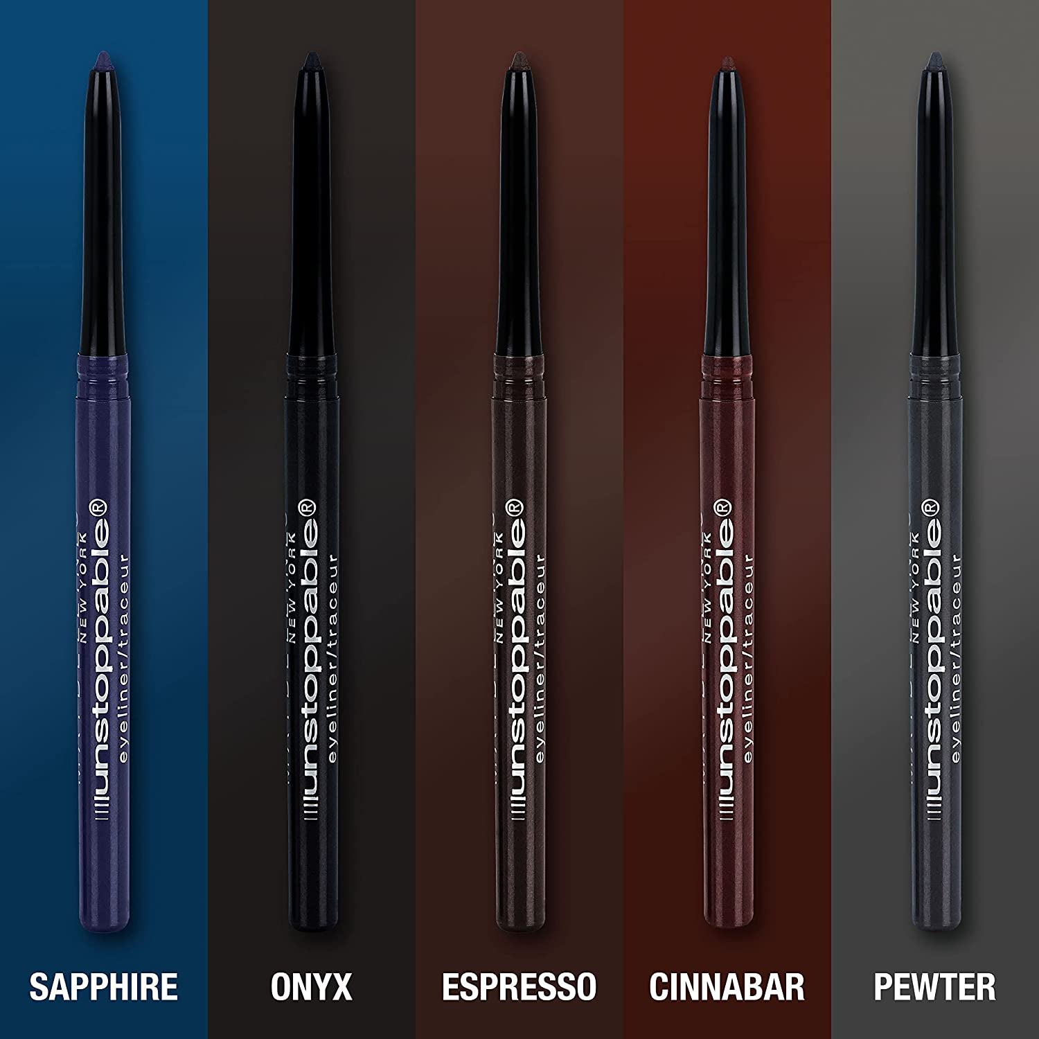 Waterproof Mechanical Eyeliner Pencil – Brown Cinnabar