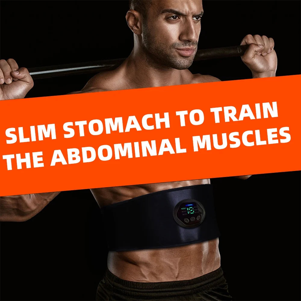 EMS Abs Stimulator Belt – Ultimate Muscle Toner for Core, Arms, Legs