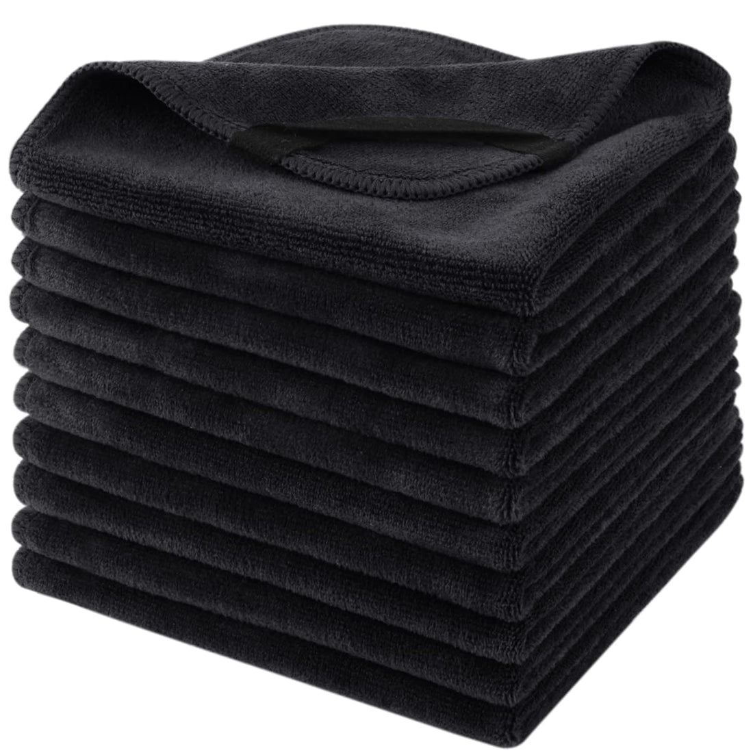 Reusable Microfiber Facial Washcloths – 12" x 12" Makeup Remover