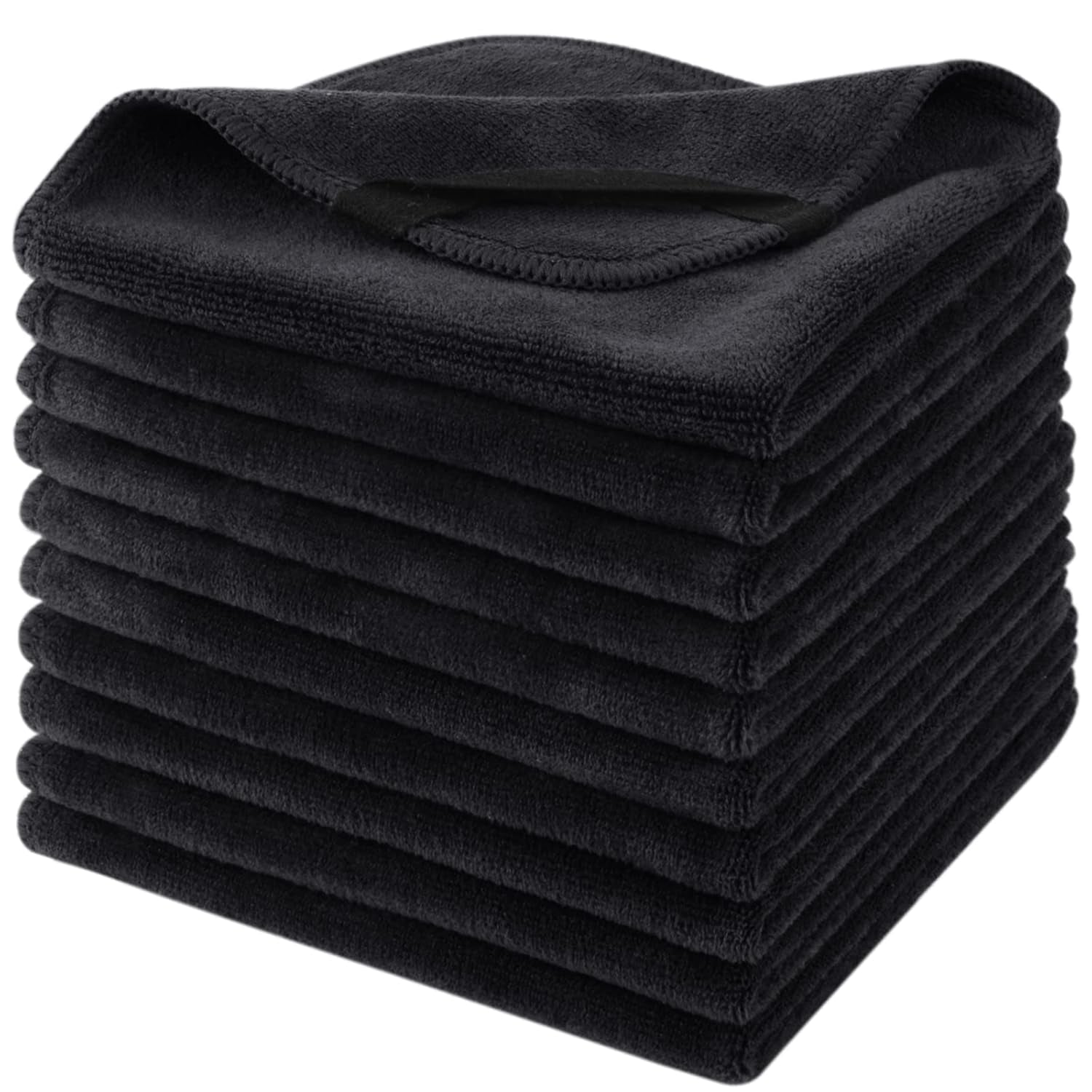 Reusable Microfiber Facial Washcloths – 12" x 12" Makeup Remover