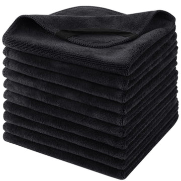 Reusable Microfiber Facial Washcloths – 12" x 12" Makeup Remover