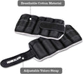 Adjustable Ankle & Wrist Weights – 1 to 10 Lbs Pair for Training & Rehab