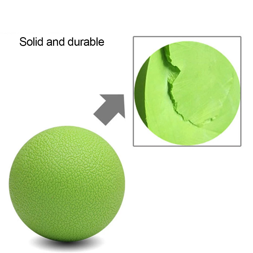 TPE Massage Ball – Muscle Relief Lacrosse Ball for Fitness & Yoga