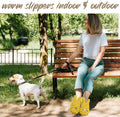 Cute Bunny Slippers for Women – Fuzzy Memory Foam Indoor/Outdoor