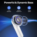 VEATOOL True Wireless Bluetooth Earbuds with Mic, 65H Playtime