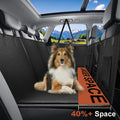 Back Seat Extender for Dogs – Waterproof PU Dog Car Seat Cover with Hard Bottom