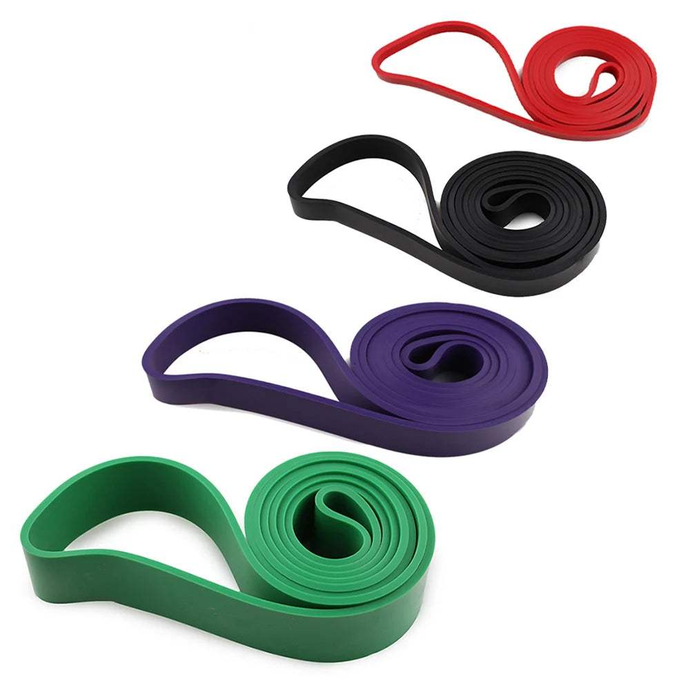 Natural Rubber Resistance Bands for Fitness & Pull-Ups