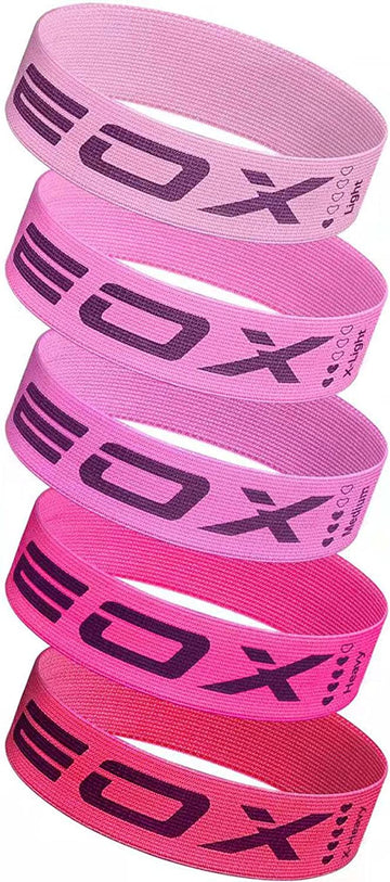 Fabric Resistance Loop Bands – 5 Levels for Legs & Glutes