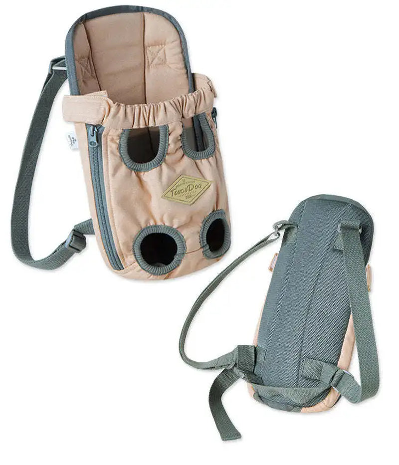 Wiggle-Sack Dog Carrier Backpack & Frontpack – Hands-Free Pet Bag