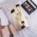 Dual-Ended Foundation & Contour Makeup Brush Set – 2Pcs