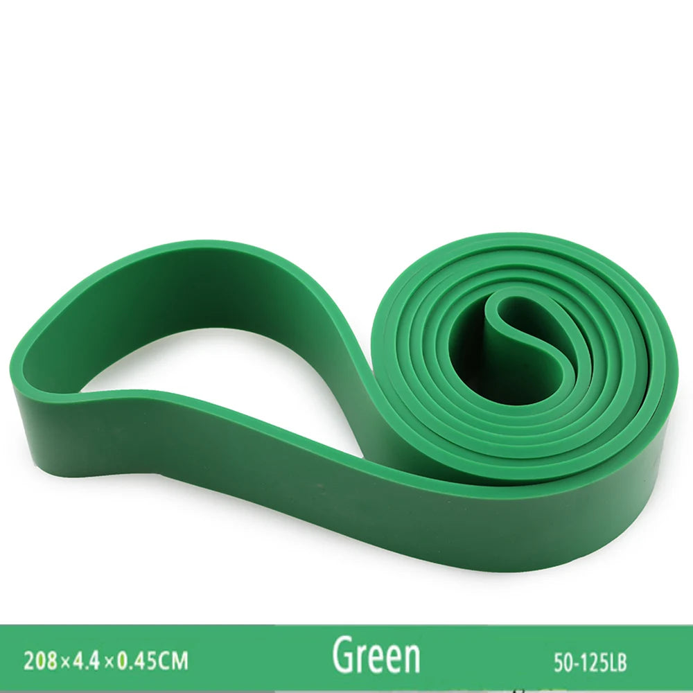 Natural Rubber Resistance Bands for Fitness & Pull-Ups
