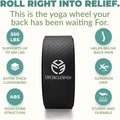 Back Roller & Yoga Wheel – Relieve Upper & Lower Back Pain