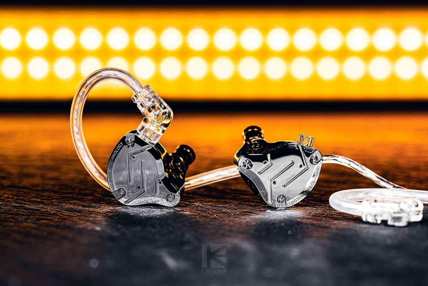 ZS10 Pro In-Ear Monitor Earbuds – 5 Driver HiFi IEM (No Mic)