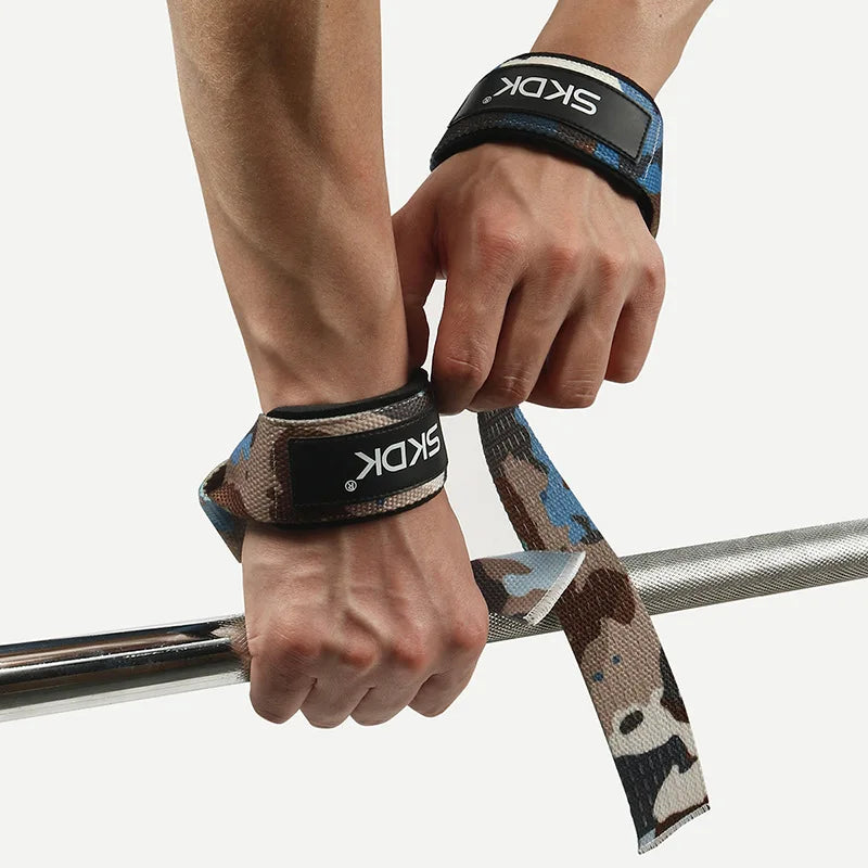 Weightlifting Wrist Straps – Adjustable Non-Slip Lifting Support